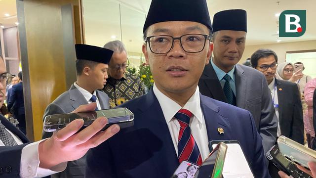 Menteri Luar Negeri RI Sugiono pada peringatan Hari ASEAN di Jakarta pada Jumat (8/8/2025) mengatakan bahwa ASEAN dibangun dari tradisi memilih diplomasi dibanding perpecahan (Dok. Liputan6.com/Teddy Tri Setio Berty).