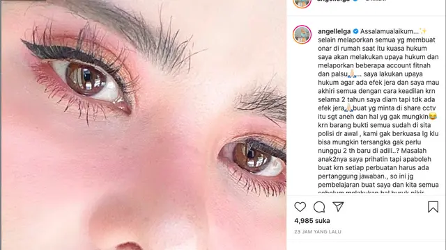 Unggahan Angel Lelga