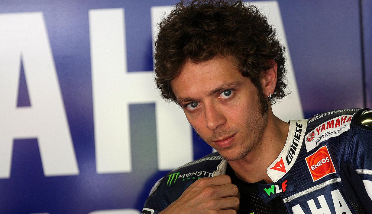 Valentino Rossi kembali tampil bersama Yamaha tahun 2013. (AFP/Quique Garcia)