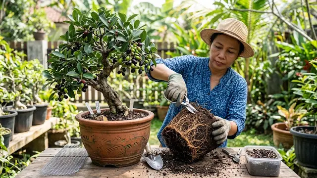 Cara Mengerdilkan Pohon Jamblang atau Duwet agar Berbuah di Pot/AI Generated