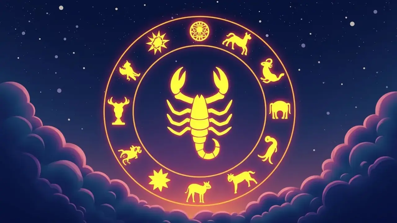 logo zodiak scorpio