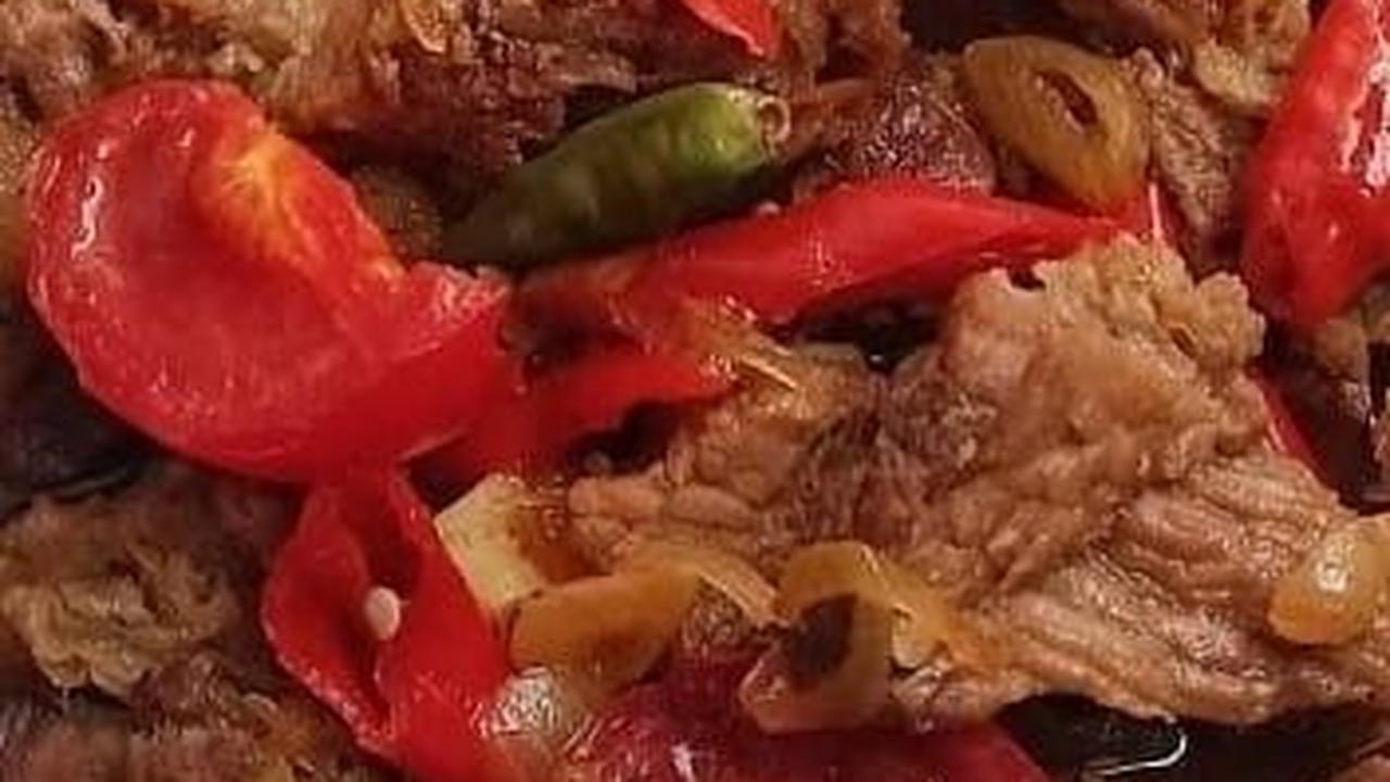 Daging Sapi Kecap dan Jahe