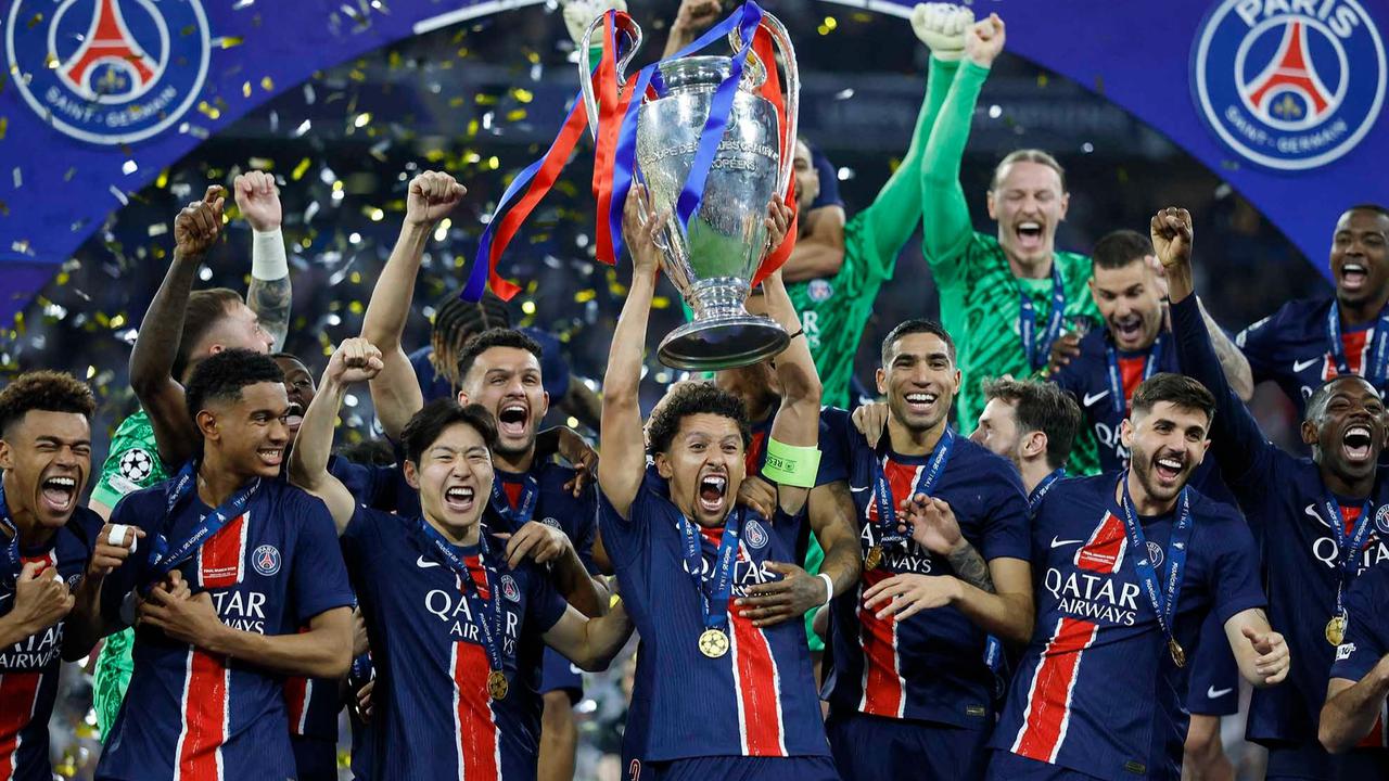 FOTO: PSG Cetak Sejarah Juara  Liga Champions 2024/2025