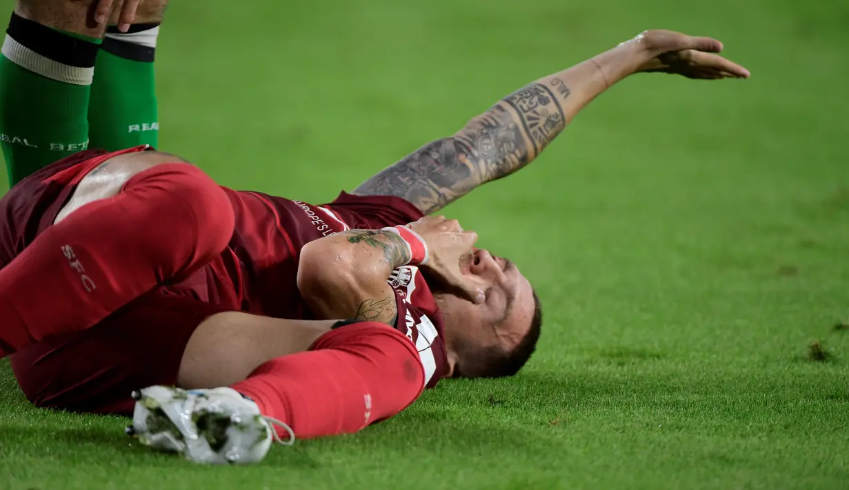 Pemain 35 tahun ini kedapatan mengonsumsi zat terlarang tersebut pada November 2022 atau menjelang Piala Dunia di Qatar. (CRISTINA QUICLER / AFP)