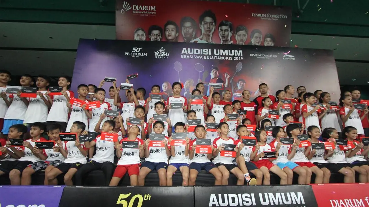 Audisi Umum Beasiswa Bulutangkis 2019