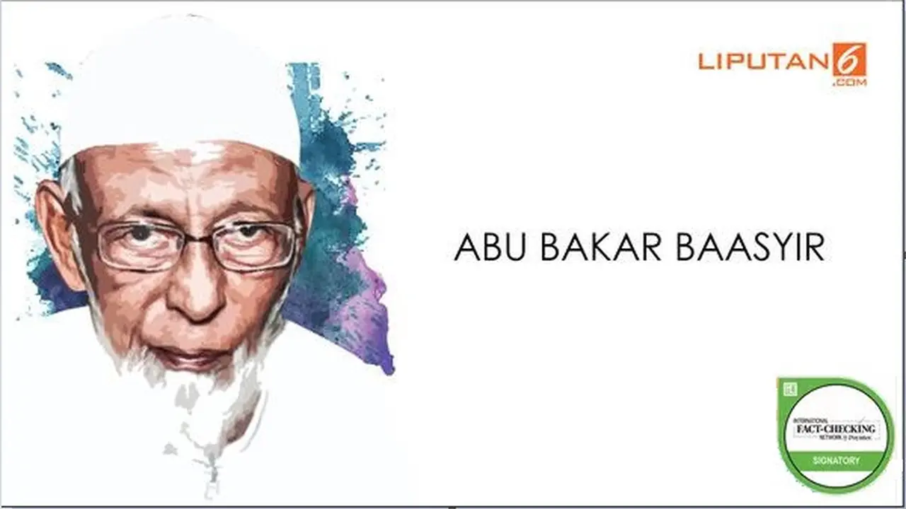 banner cek fakta abu bakar baasyir