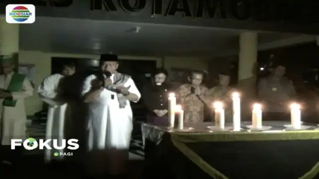 Ciptakan Pemilu Damai dan Lancar, Polres Kotamobagu Gelar Doa Bersama