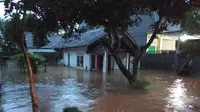 Ilustrasi Banjir di Jember (Istimewa)