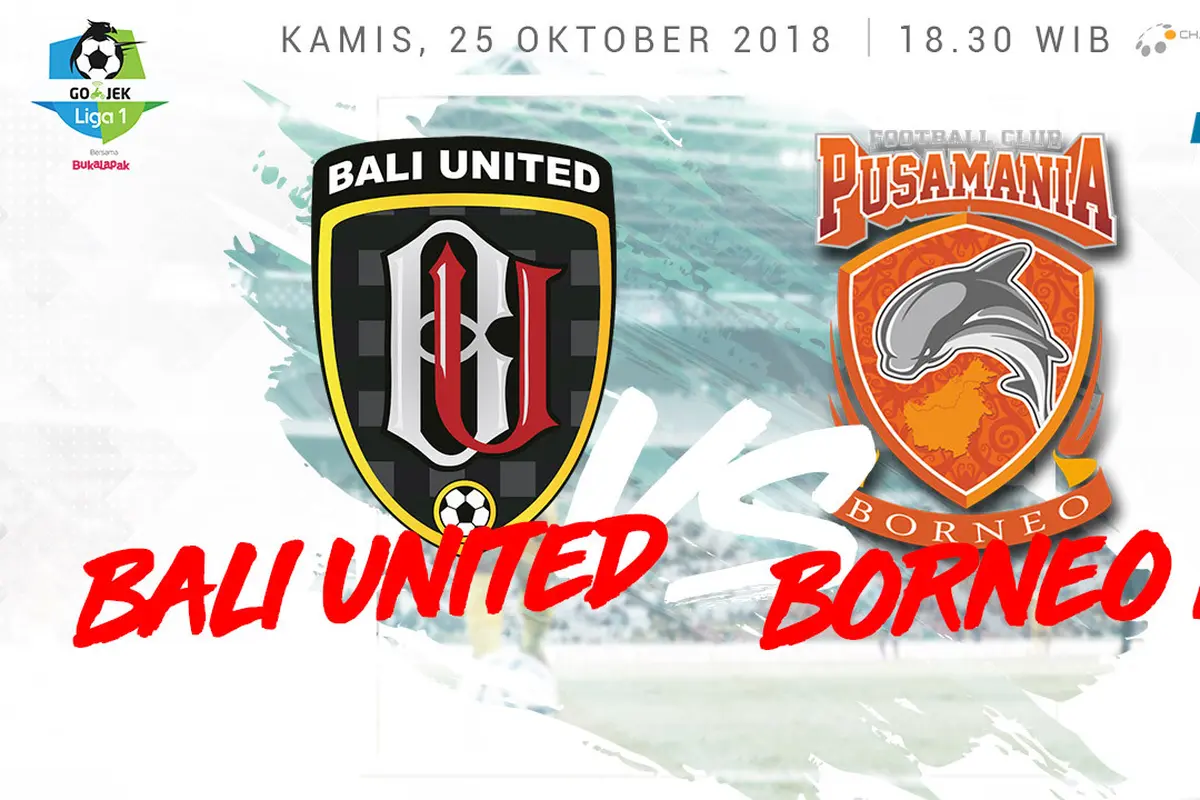 Bali United Vs Pusamania Borneo FC