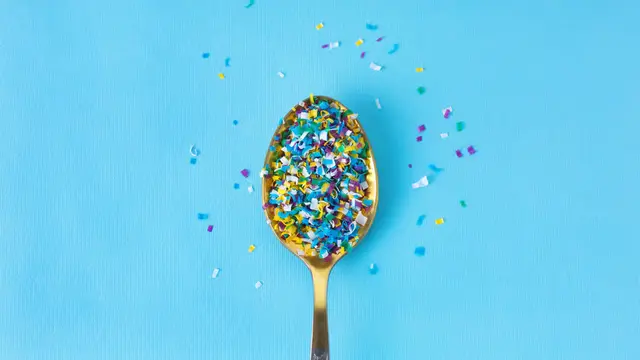 Ilustrasi Mikroplastik