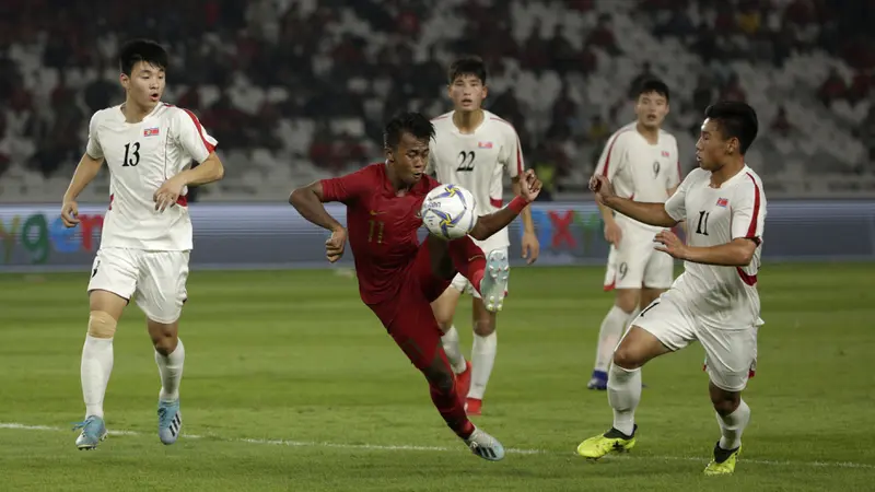 Indonesia U-19 vs Korea Utara U-19