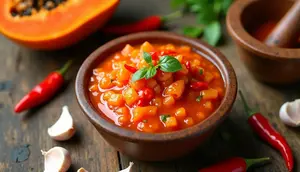 Resep Sambal Pepaya Matang, Pedas Manis dan Gurih yang Menggugah Selera