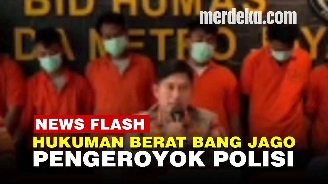 VIDEO: Wajah Sedih 6 Bang Jago Pengeroyok Brigadir Irwan Terancam Hukuman Berat