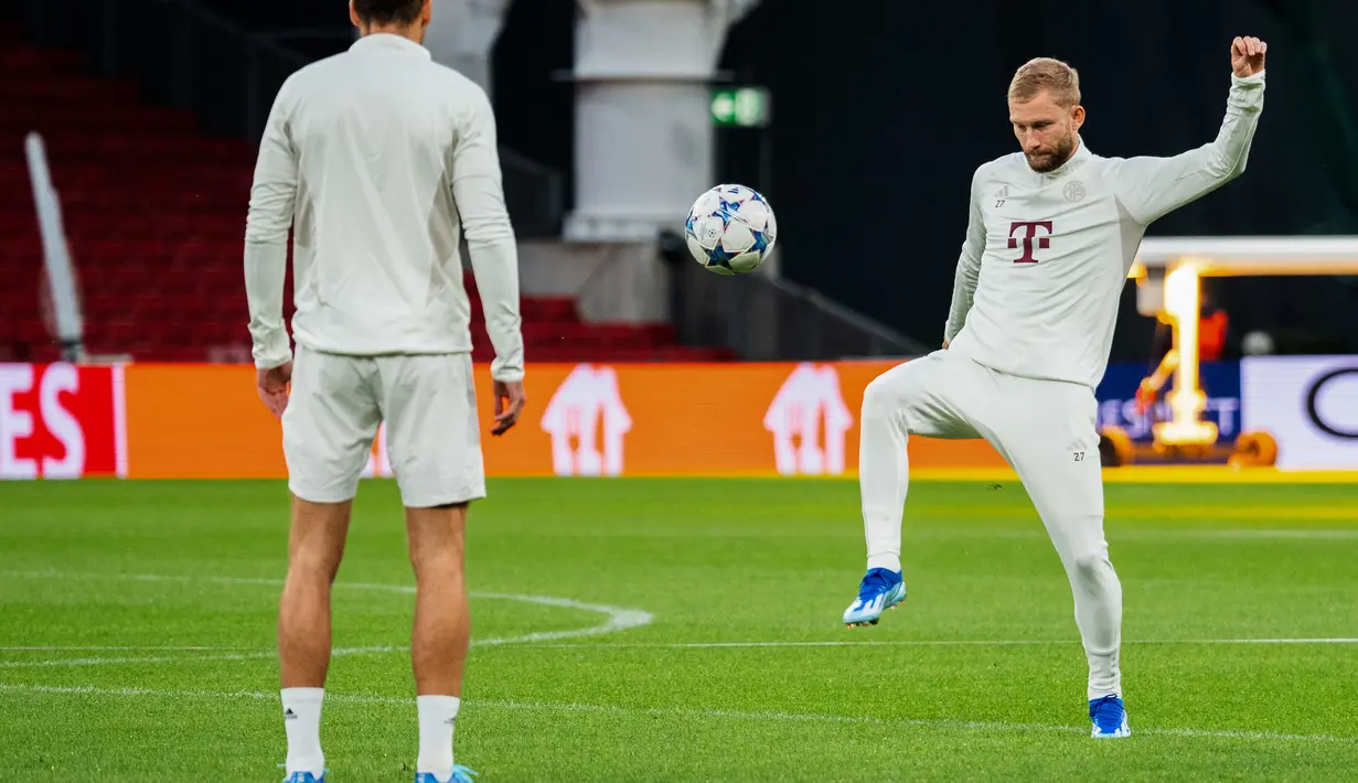 Di sisi lain, Bayern Munchen juga kehilangan Manuel Neuer Matthijs de Ligt, Serge Gnabry, Gabriel Marusic, dan Tarek Buchmann karena cedera. (Martin Sylvest / Ritzau Scanpix / AFP)