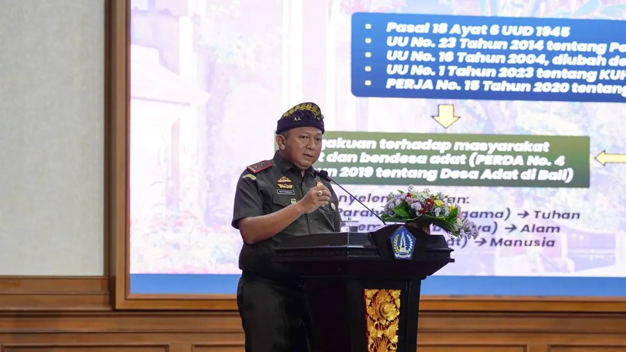 Kepala Kejaksaan Tinggi Bali, Ketut Sumedana.