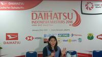 Susy Susanti mengungkapkan jika PBSI bakal menggenjot sektor tunggal putri setelah gagal total di Indonesia Masters 2018. (Bola.com/Budi Prasetyo Harsono)