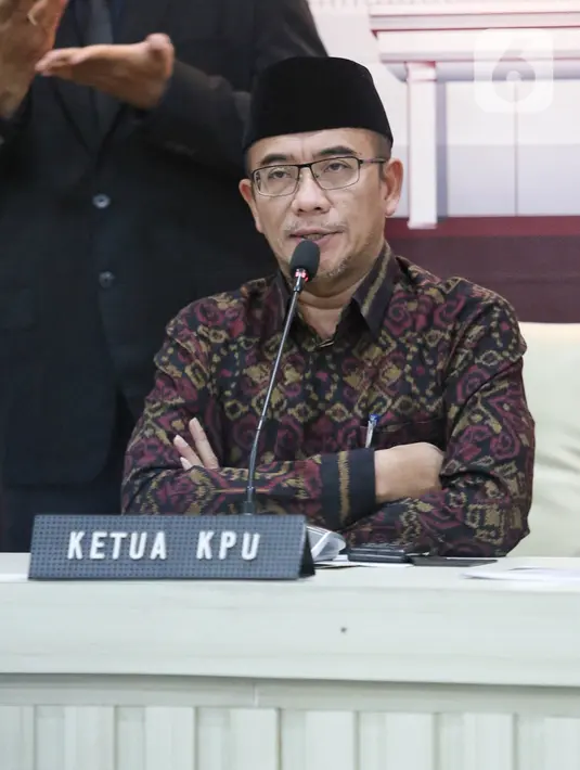 Menurut Hasyim Asy'ari, ada banyak negara yang ingin melihat langsung pelaksanaan Pemilu di Indonesia. (Liputan6.com/Angga Yuniar)