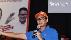 Calon Wakil Gubernur DKI Jakarta nomor urut 3, Sandiaga Uno mengungkapkan alasannya tidak hadir pemanggilan Polda Metro Jaya, hari ini Selasa (21/3/2017).