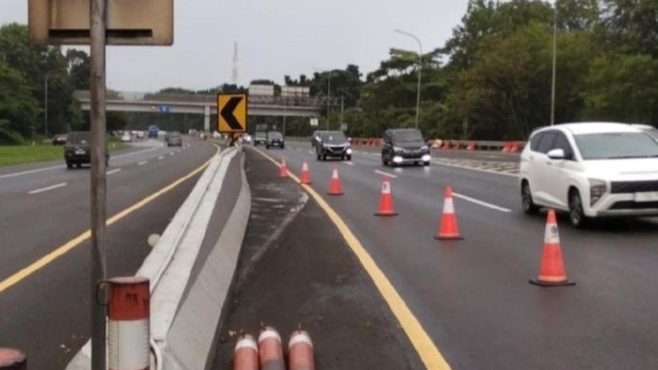 Volume Kendaraan Naik, Jasa Marga Terapkan Contraflow di Tol Jagorawi