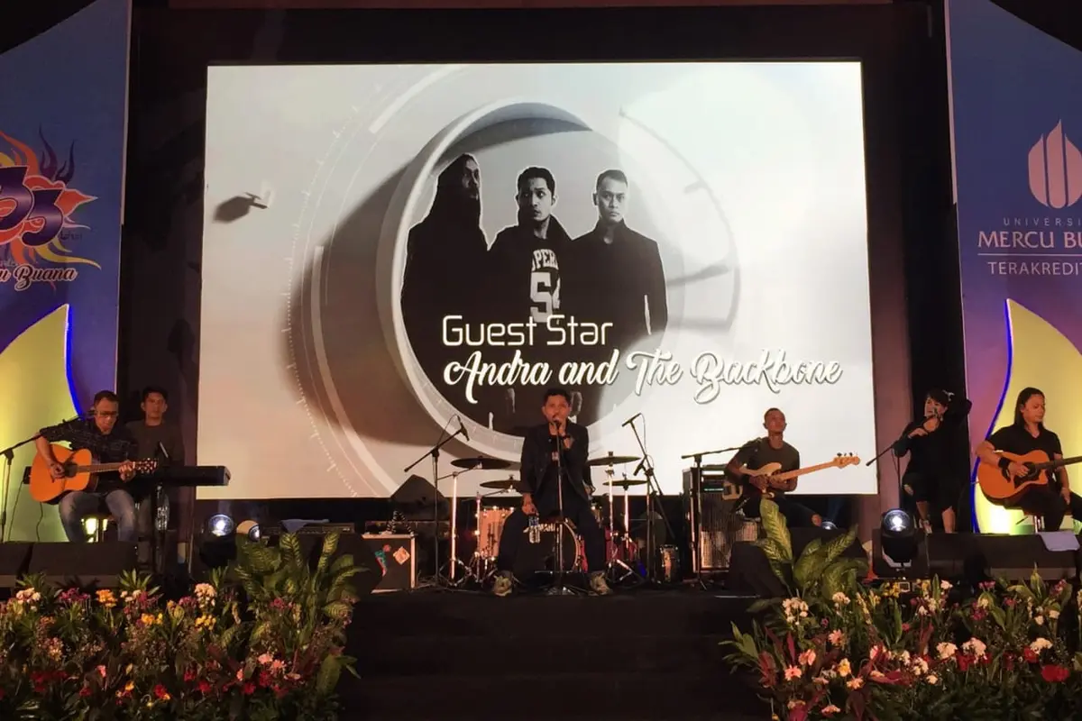 Andra and The Backbone berkesempatan tampil di acara bertajuk Energy Of Innovation