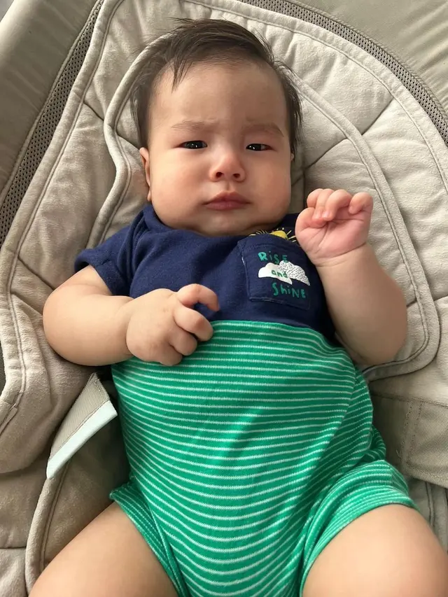 Potret Baby Elhanan anak ketiga Sammy Simorangkir dan Viviane (Instagram/sammysimorangkir)