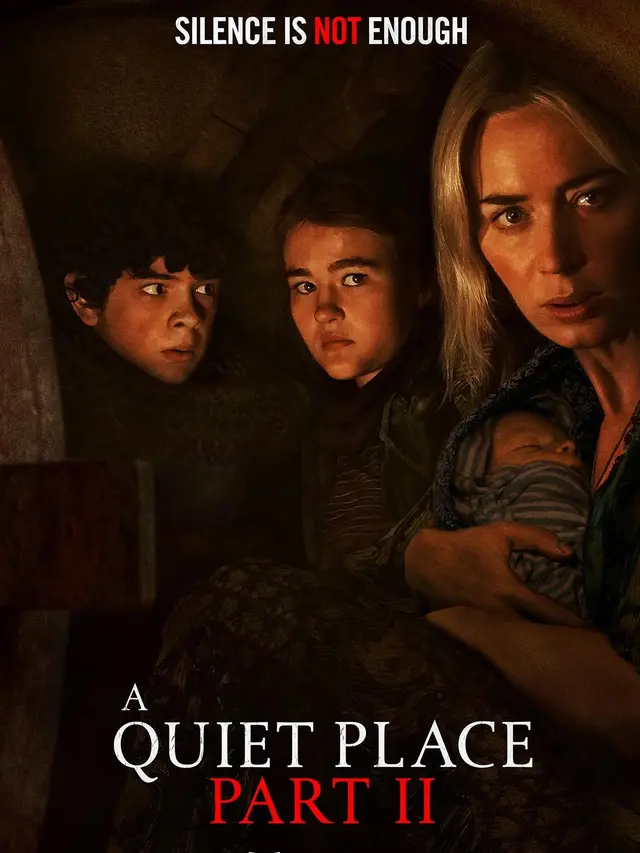 Poster film A Quiet Place Part 2. (Foto: Dok. Platinum Dunes/ Paramount Pictures/ IMDb)