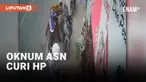 Pria Berseragam ASN Curi Telepon Genggam dari Dashboard Motor
