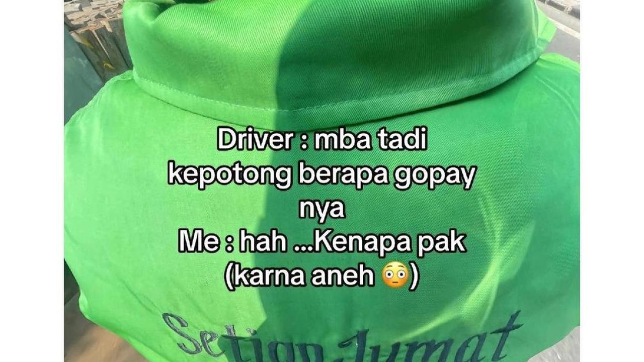 Seorang wanita membagikan pengalamannya saat menjadi penumpang driver ojek online. Saat di perjalanan, driver ojek online ini menanyakan ongkos go-ride yang harus dikeluarkannya. <br>