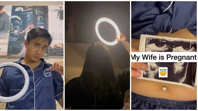 Istri Hamil Anak Pertama, Ini 5 Potret Lutfi Agizal dan Nadya Indry Usai Menikah