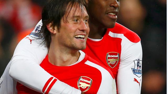10 Pemain Arsenal Tumbangkan Qpr Bola Liputan6 Com