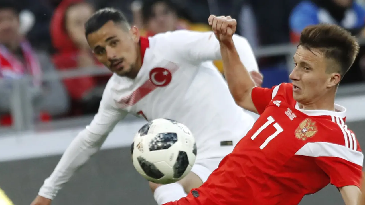 Rusia, Turki, Laga Uji Coba