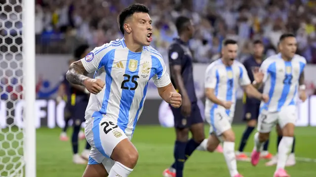 Timnas Argentina Vs Timnas Ekuador