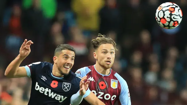 Aston Villa vs West Ham United di Liga Inggris