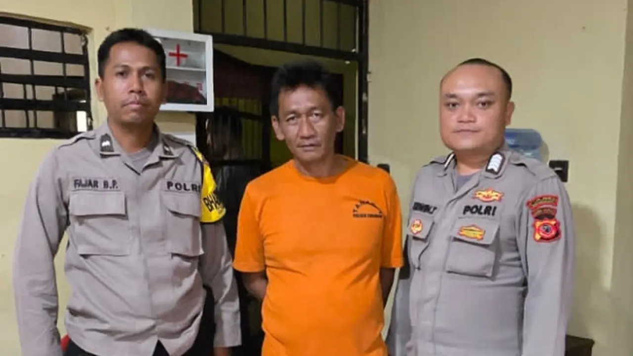 Wartawan bernama Agus ditangkap polisi