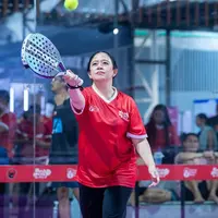 Intip gaya sporty Puan Maharani ikut olahraga padel yang lagi hits (@puanmaharani)