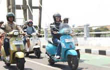 Unik! Wali Kota Kediri Ajak Ratusan Scooterist Jelajahi Potensi Wisata Kediri dalam 'Urban Touring Scooter' KSF ke-8
