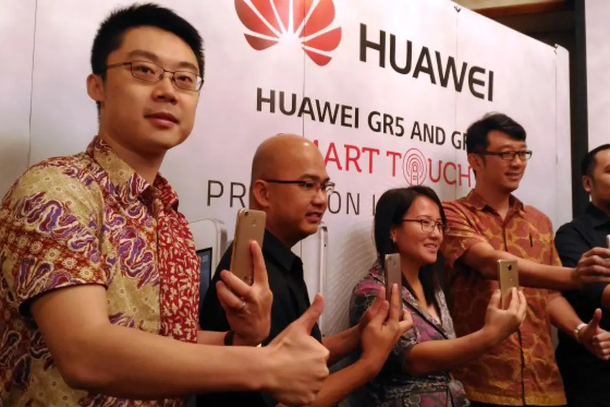 Peluncuran Huawei GR3 dan Huawei GR5. Liputan6.com/Agustin Setyo Wardani