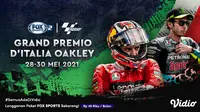 Streaming MotoGP Seri Italia Pekan Ini di FOX Sports. (Sumber : dok. vidio.com)
