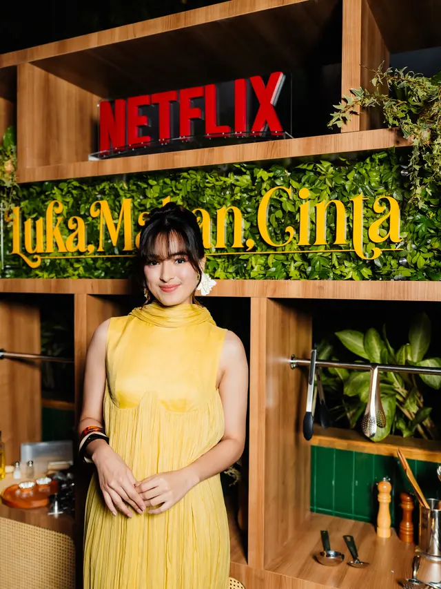 Mawar Eva de Jongh sebagai Luka di Luka, Makan, Cinta serial terbaru Netflix. Dok. Netflix