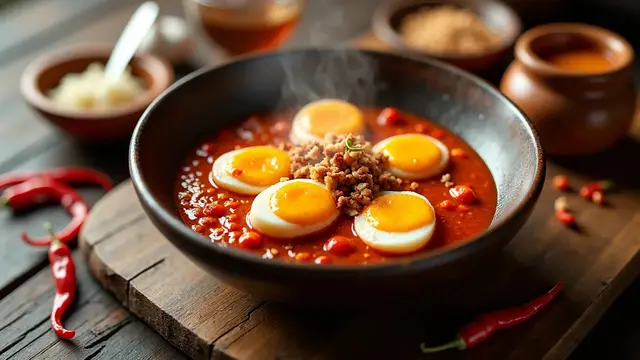 Resep Telur Bumbu Rujak