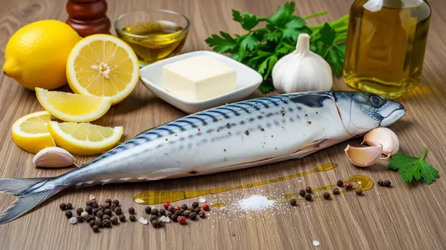 Resep Ikan Kembung Bumbu Lemon Butter (AI Generated)