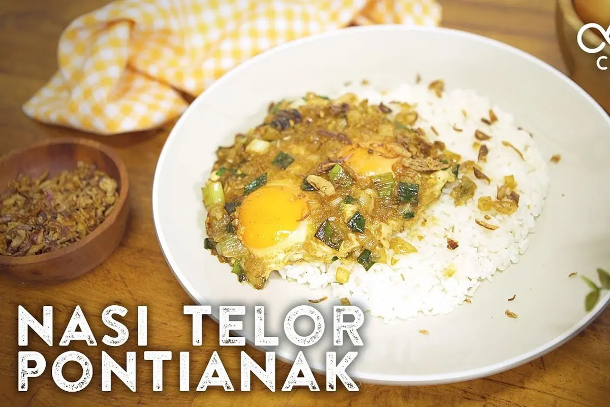 Nasi Telur Pontianak (Foto: Kokiku TV)
