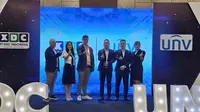 XDC Indonesia dan Uniview Technologies mengumumkan kemitraan untuk menghadirkan solusi keamanan video berbasis AIoT. (Dok: CTI Group)