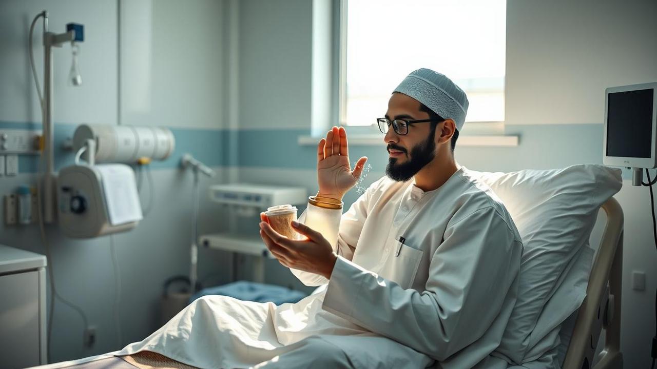 cara tayamum orang sakit