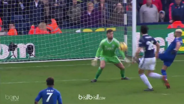 VIDEO: Kecerdikan Riyad Mahrez saat Cetak Gol untuk Leicester City