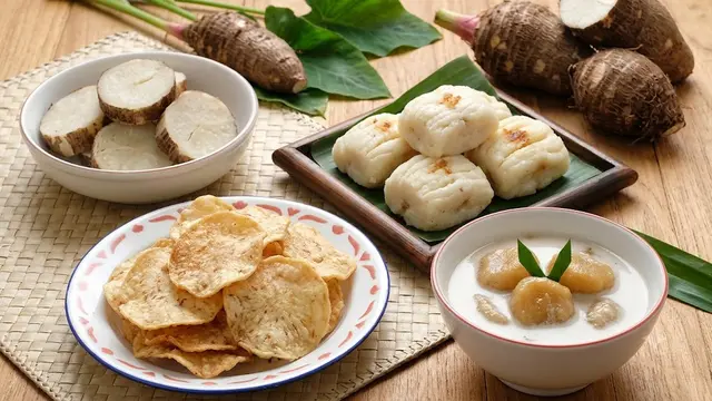 Beragam olahan kimpul