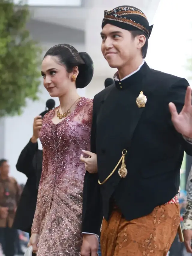 Syifa Hadju di Ngunduh Mantu Al Ghazali dan Alyssa Daguise. [Dok. Kapanlagi/Budy Santoso]