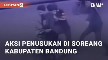 Terjadi penusukan oleh orang tak dikenal di Soreang, Kabupaten Bandung Selasa (28/5/2024). Pihak berwajib segera datang untuk menangani kasus tersebut