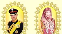 Pernikahan putra Sultan Brunei Darussalam Hassanal Bolkiah menikahkan salah satu putranya yang bernama Pangeran Abdul Malik. (Asia One)