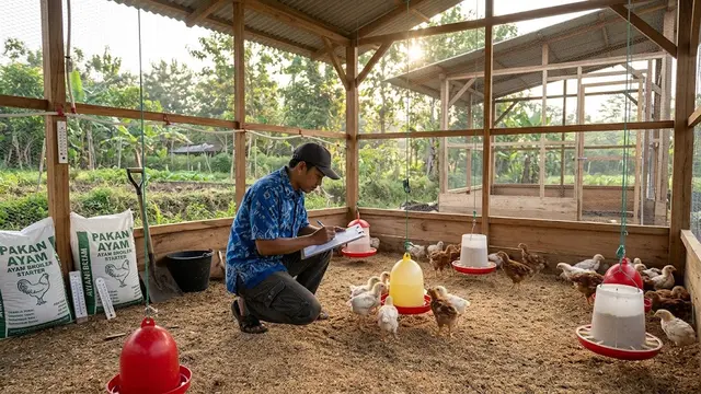 Memulai Ternak Ayam Broiler dengan Modal Terbatas